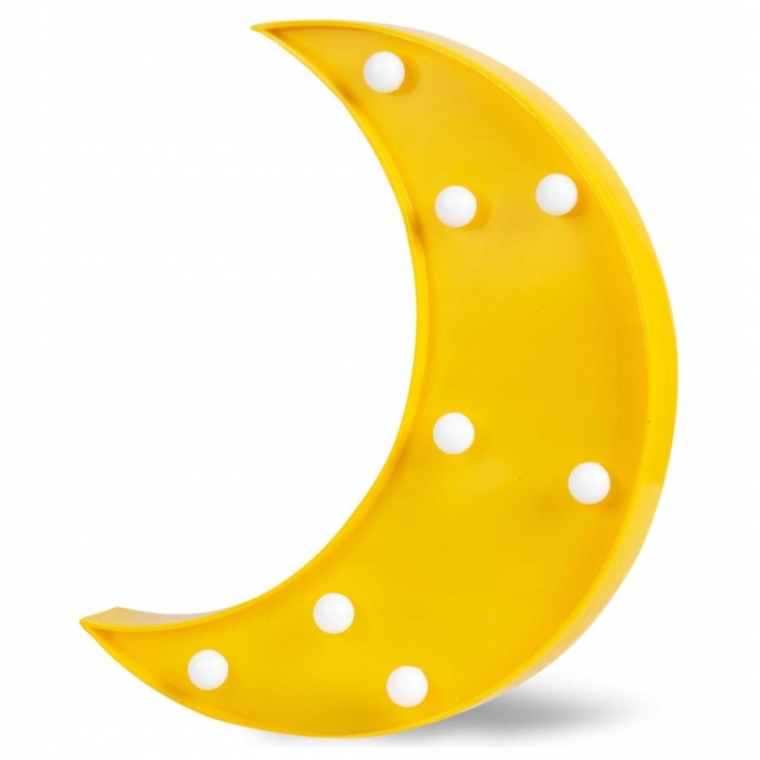 Lampa de veghe Nukido Moon LED Galben - imagine 5