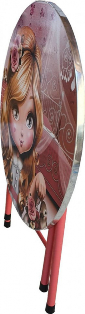 Masa pliabila Novokids cu 2 scaune, Roz - imagine 2