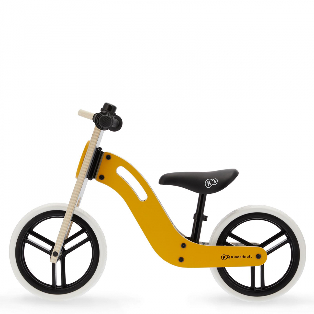 Kinderkraft Uniq Honey - Bicicletă echilibru lemn - imagine 8