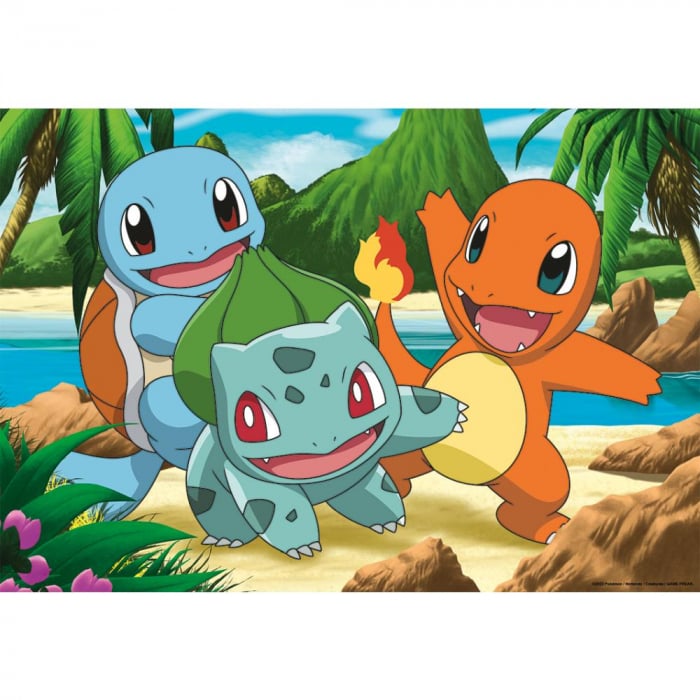 Puzzle Pokemon Ravensburger 2x24 piese