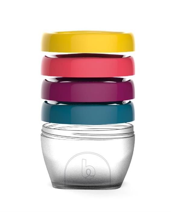 Set 4 recipiente Babymoov 120ml - Hrană proaspătă