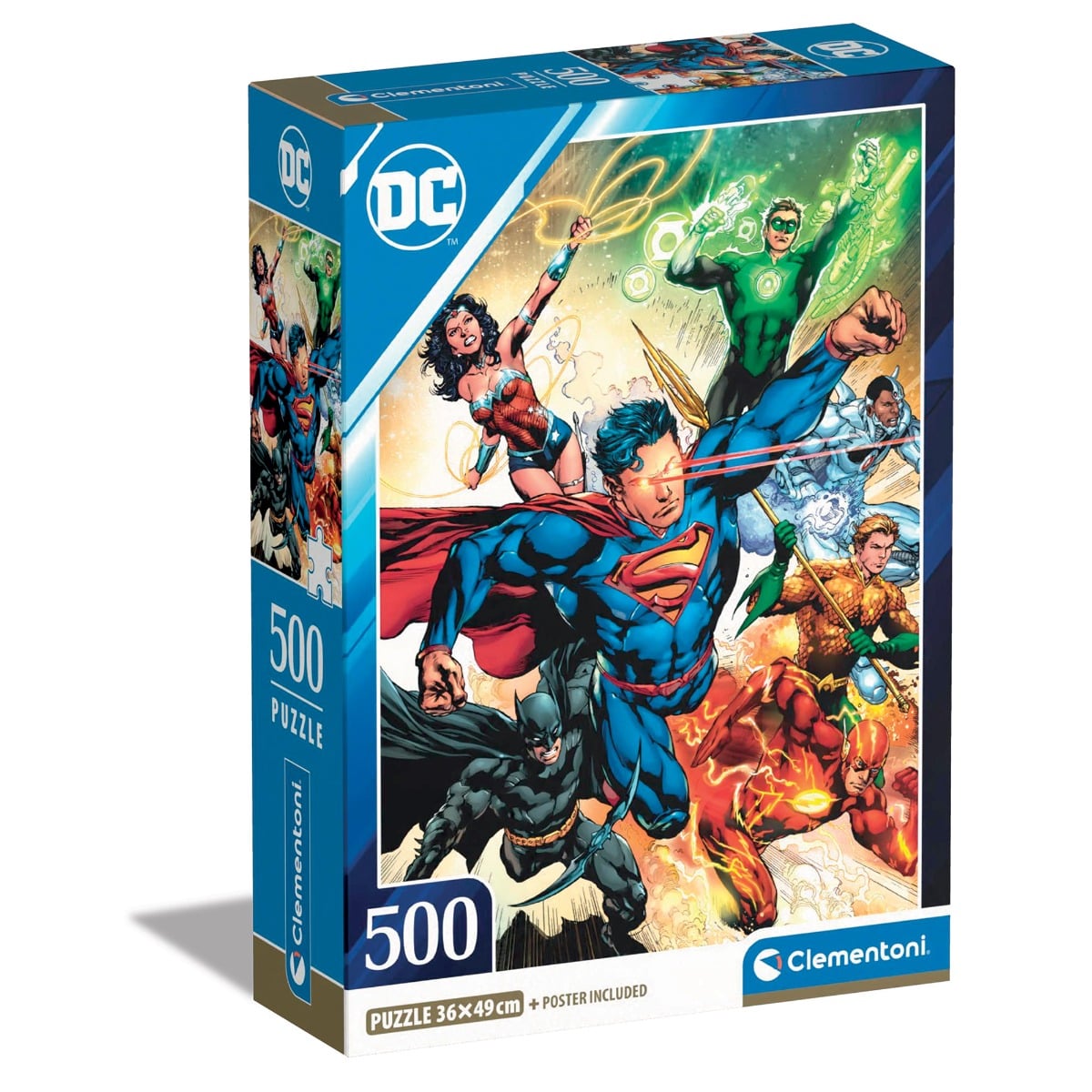 Puzzle DC Comics 500 piese Clementoni