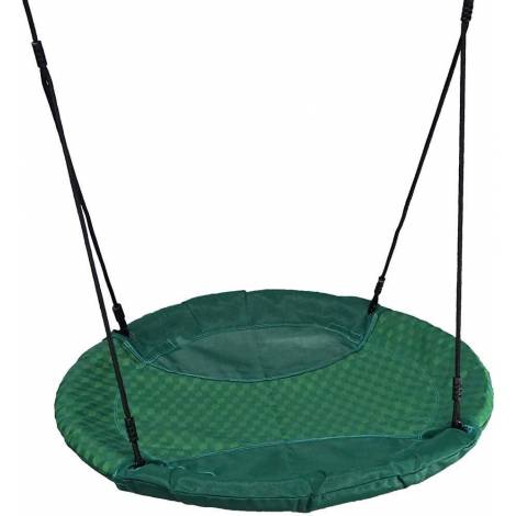 Leagan Copii Tip Cuib KBT, 100 cm, Verde - imagine 4