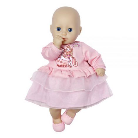 Baby Annabell Rochita si Pantofiori Zapf 36 cm - imagine 7