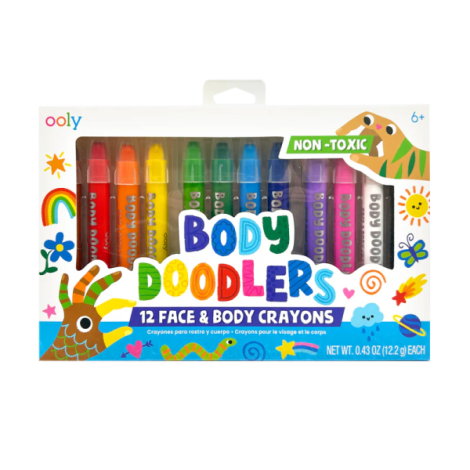 Body Doodlers Ooly 12 Creioane Pictura Fata