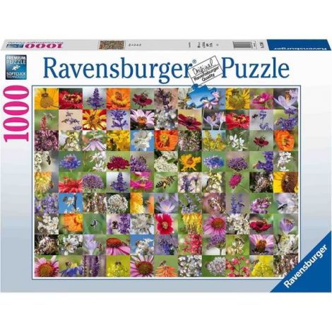 Puzzle Ravensburger 1000 Piese, Albine si Flori - imagine 2