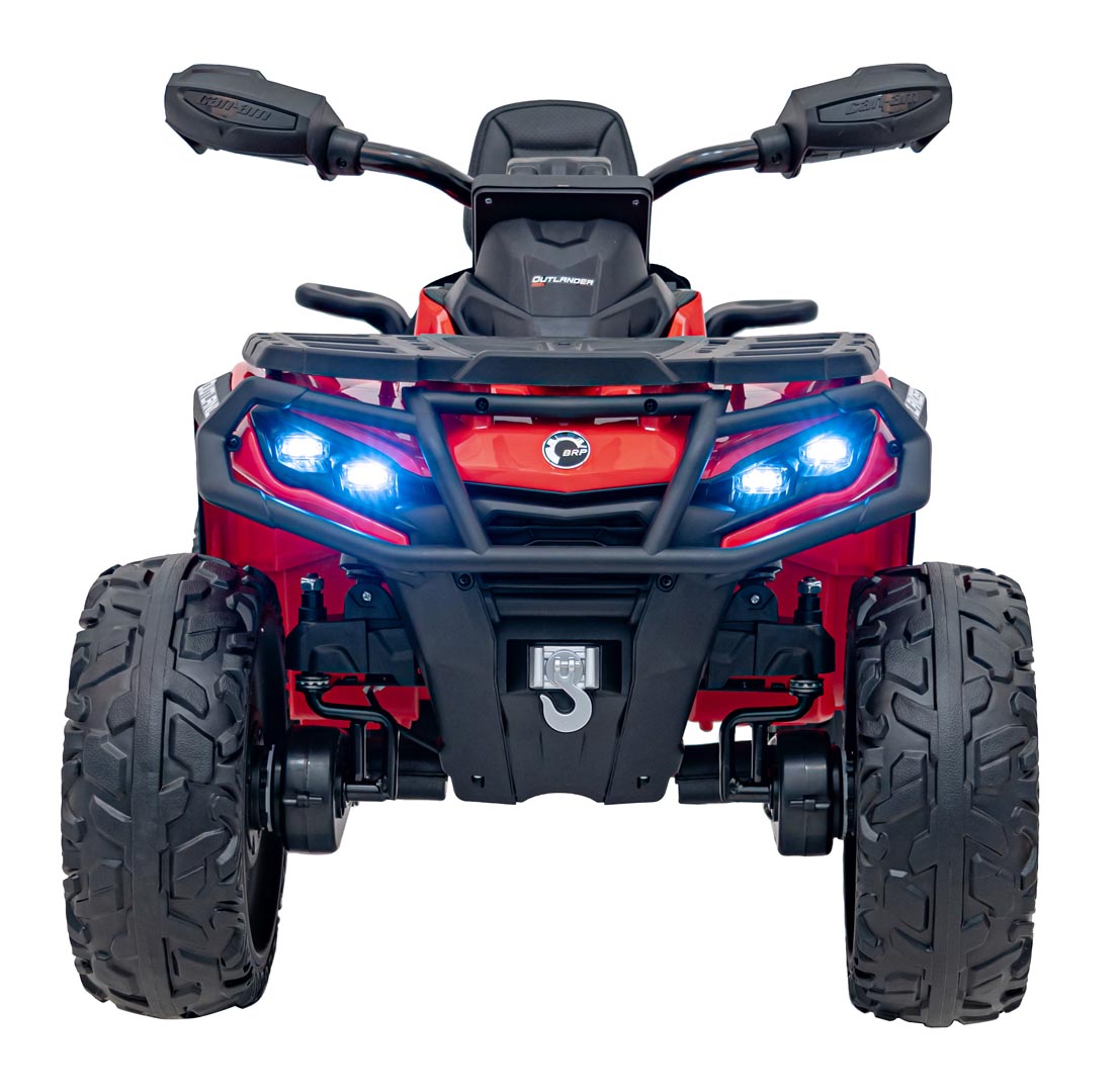 ATV Electric Can-Am 2 Locuri 12V Rosu - imagine 2
