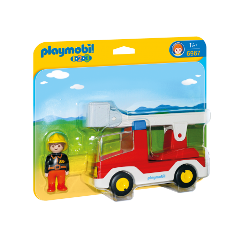 Playmobil 1.2.3 Camion Pompier - Jucărie Educațională