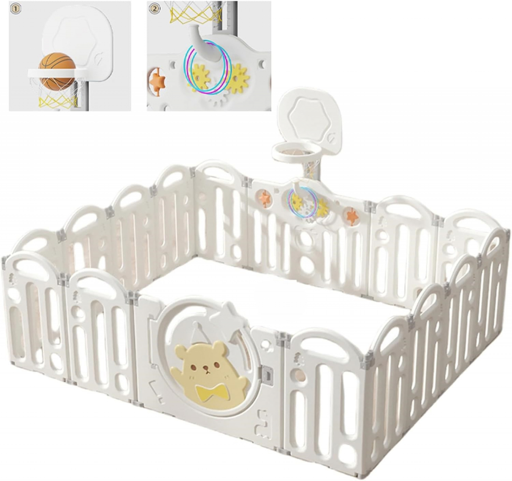 Gard Niciduta Garden Bear White - Spațiu Sigur - imagine 2