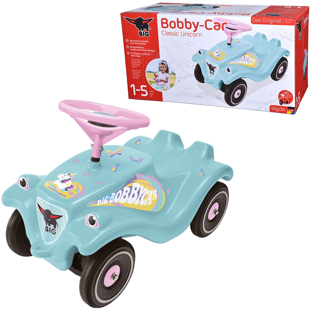Big Bobby Car Classic Unicorn | Masinuta fara pedale - imagine 6