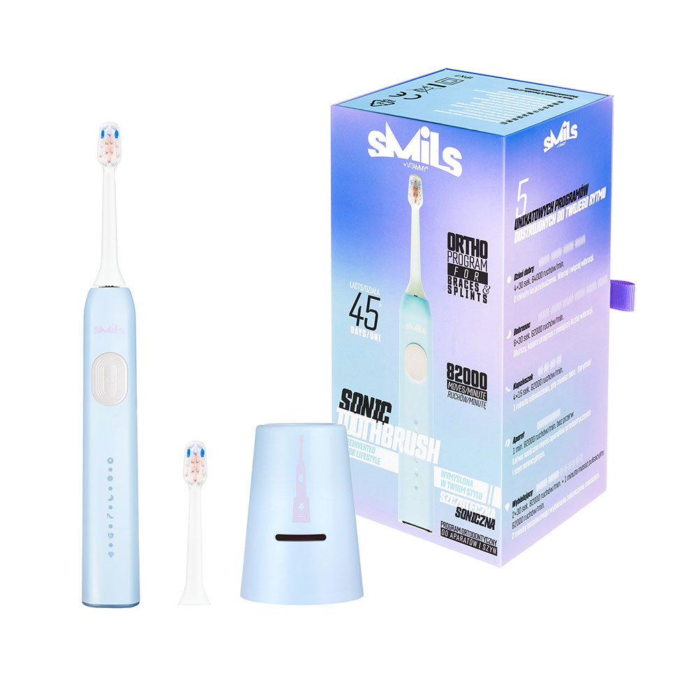 Periuță electrică Vitammy Smils Cloud, 5 moduri, USB