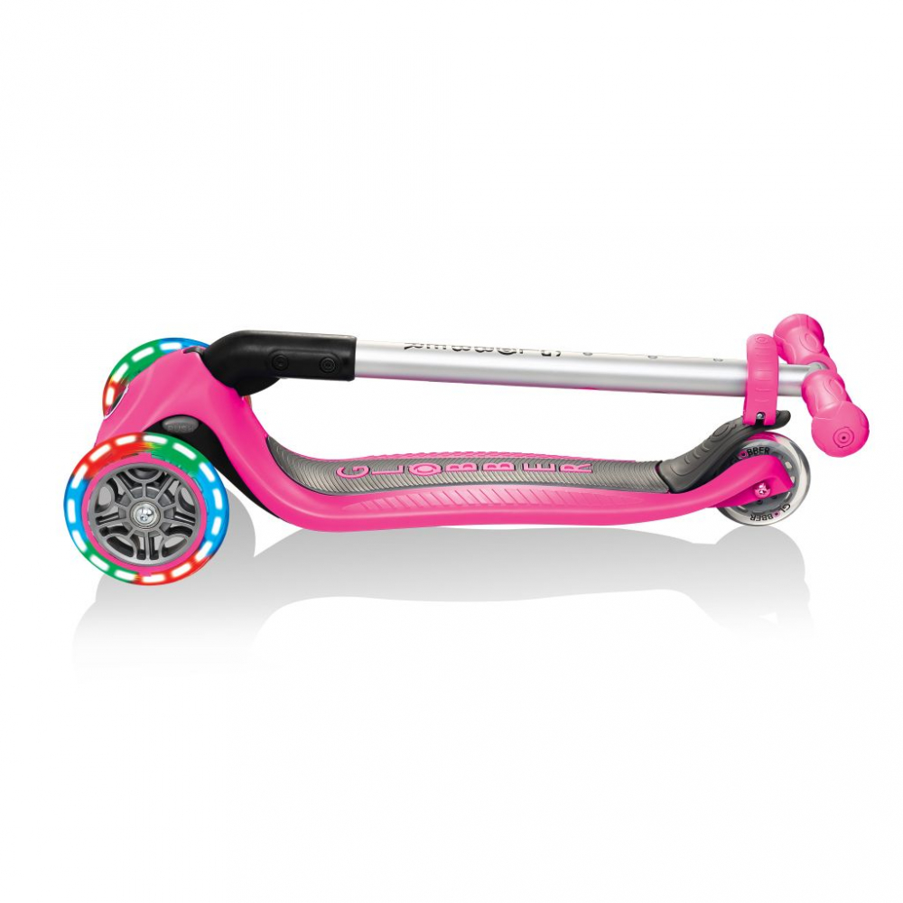 Globber Primo LED Roz | Trotineta Pliabila 3+ - imagine 4