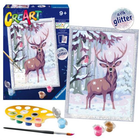 Ravensburger Creart Pictura Caprioara - Paint by Numbers - imagine 3