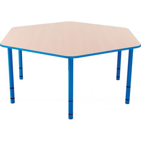 Masa Hexagonala Bambino Reglabila 40-58cm Cant Bleu