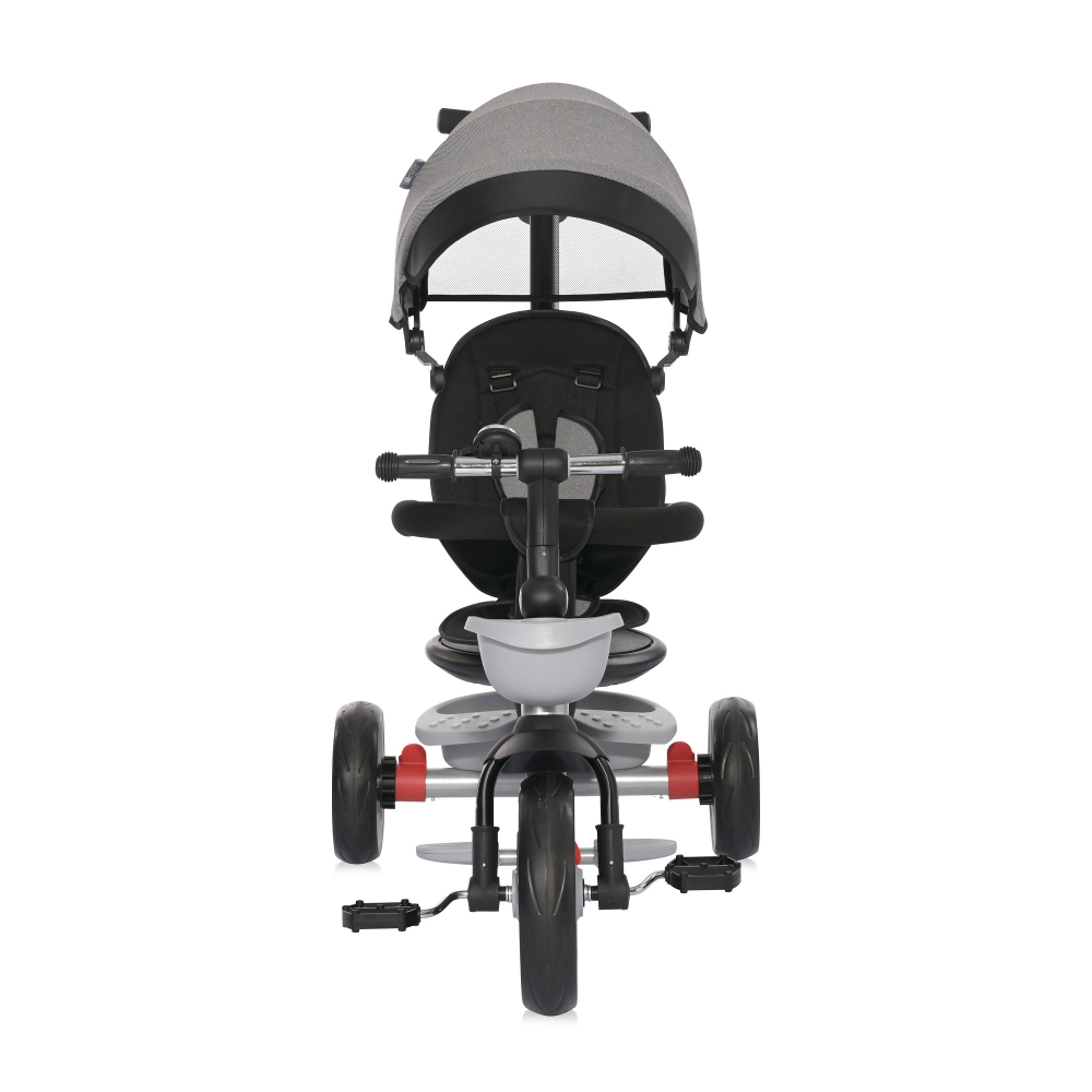 Tricicleta Lorelli Revel Grey, Scaun Rotativ 360° - imagine 3