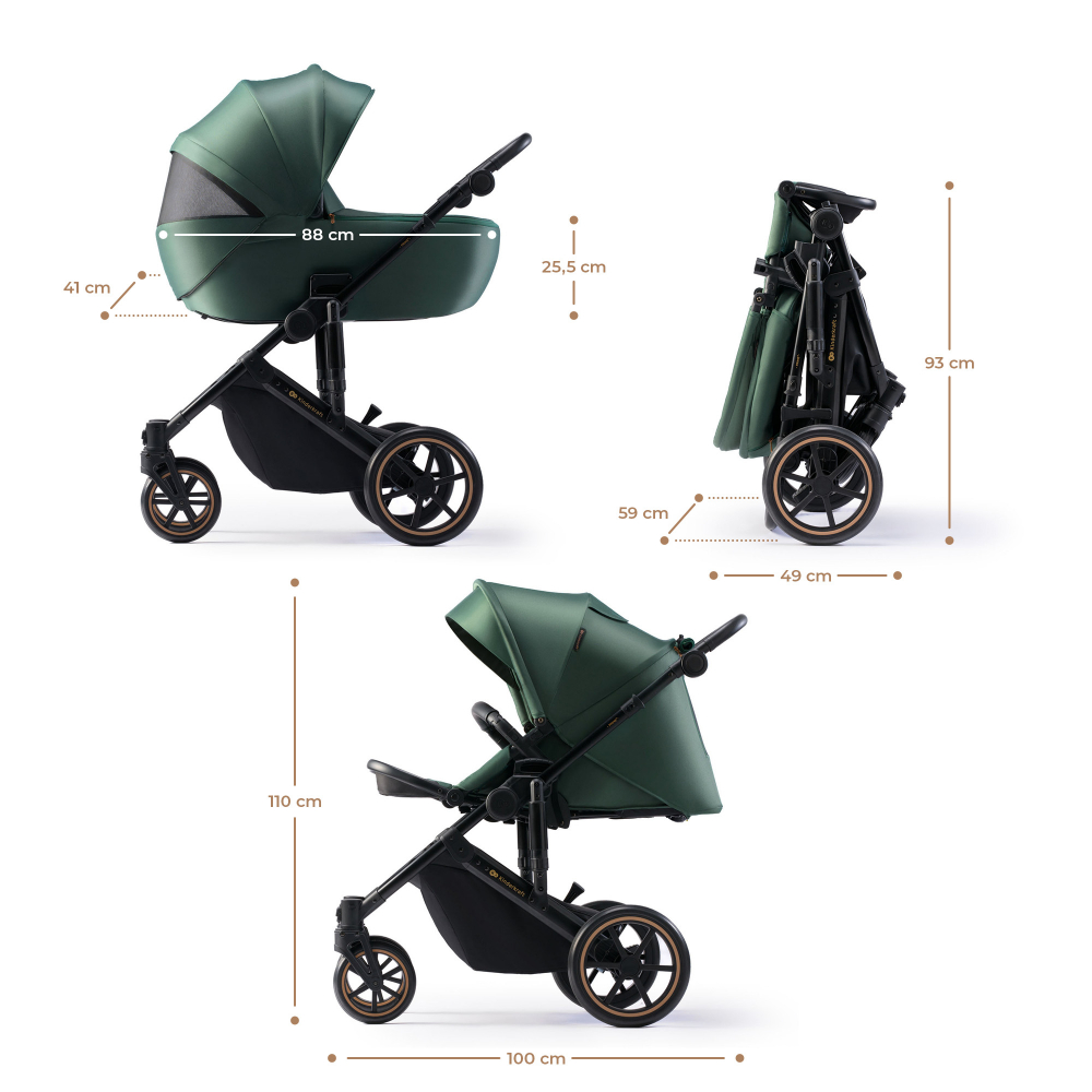 Kinderkraft Prime 2: Carucior Modular Confort - imagine 5