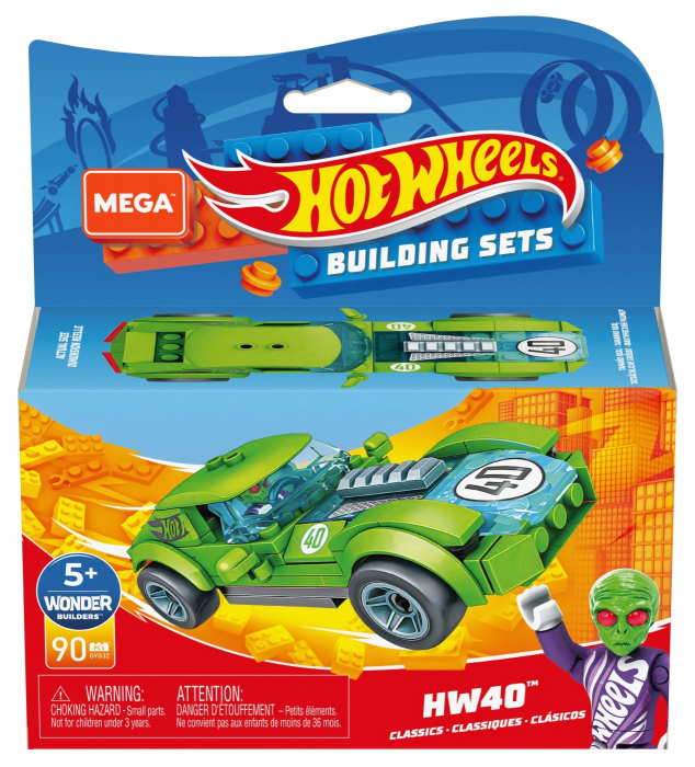 Hot Wheels Mega Construibila HW40 - 4 Masini