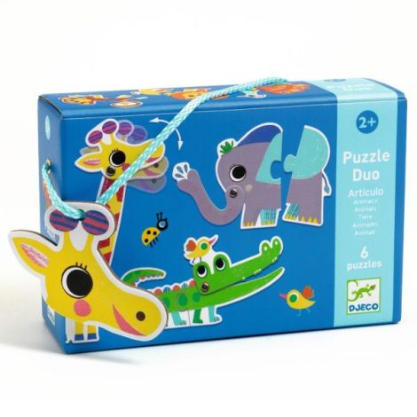 Puzzle Educativ Djeco Articulo Animo 2+