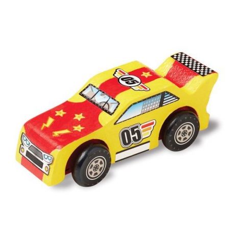 Masinuta Lemn de Colorat Melissa & Doug - imagine 3