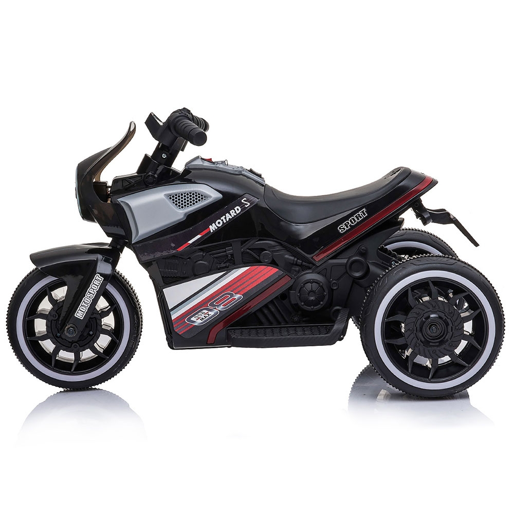 Motocicleta Chipolino Sport Max Black 6V - imagine 3