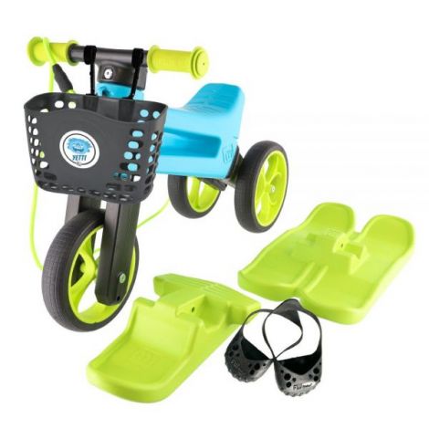 Funny Wheels Rider Yetti 3-in-1 Blue Lime
