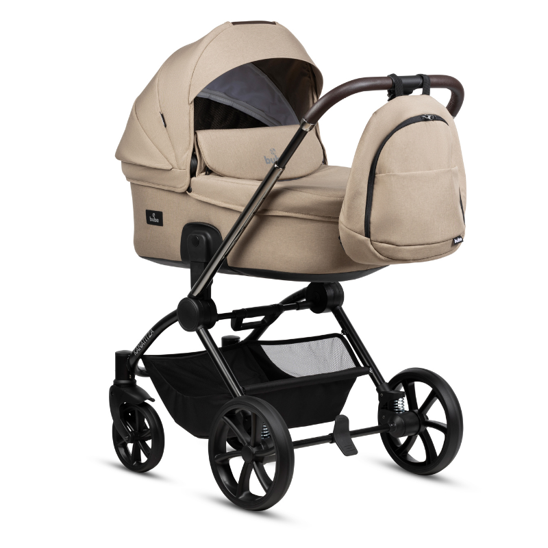Carucior Buba Kanatitza 2 in 1 Nougat cu Accesorii - imagine 4