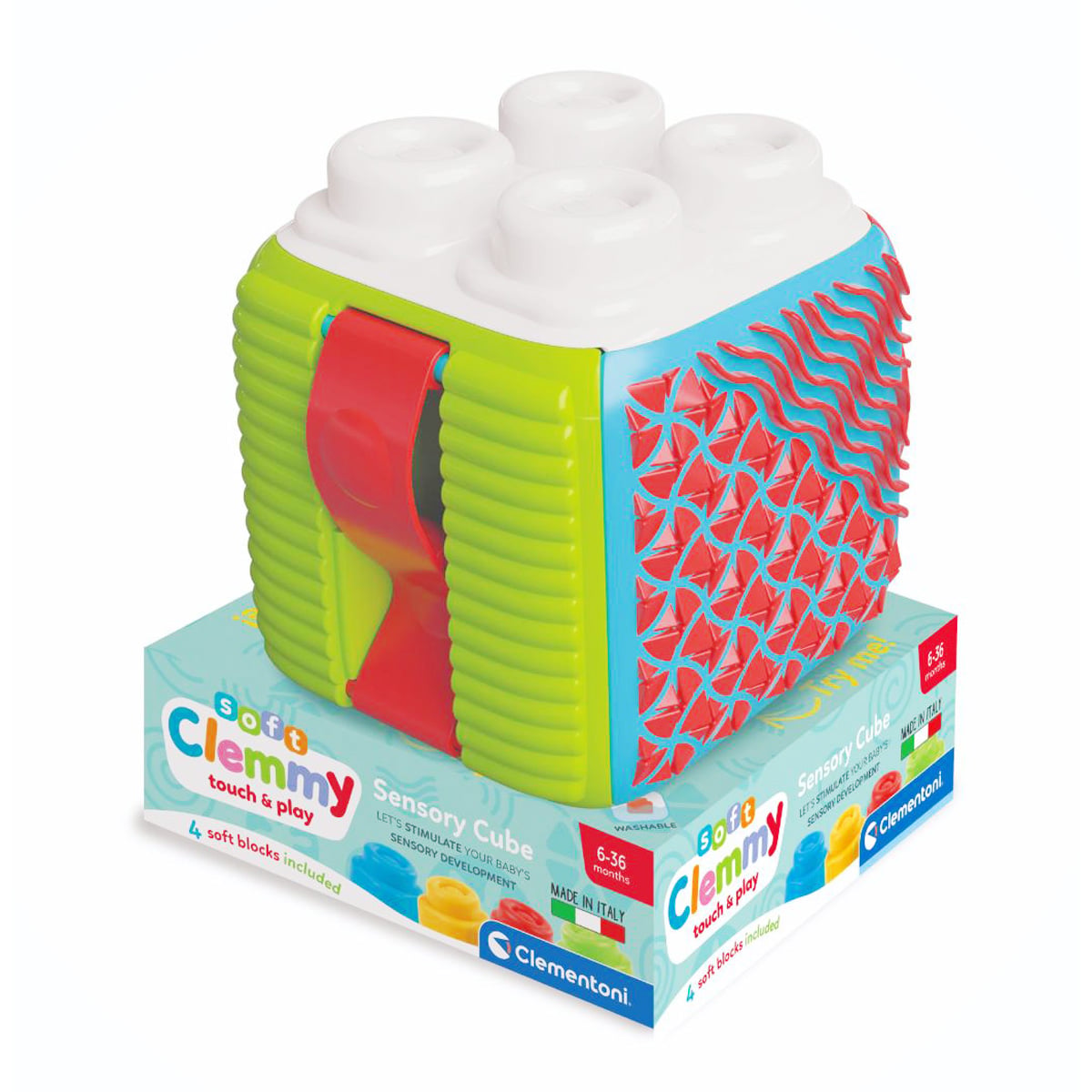 Cub Senzorial Soft Clemmy cu Activități, Clementoni