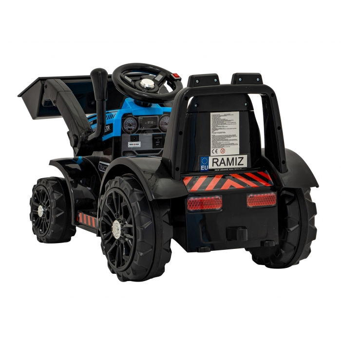 Buldozer Electric Ramiz cu Cupă Mobilă pentru Copii - imagine 6