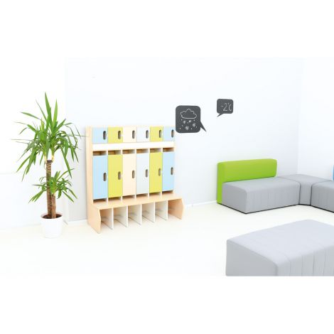 Set Vestiare Chameleon 5 Moje Bambino, 6 Persoane - imagine 2
