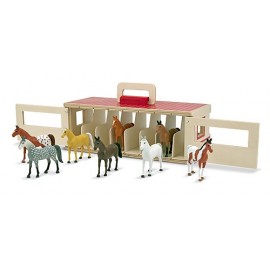 Grajd Portabil 8 Cai Melissa & Doug - imagine 2
