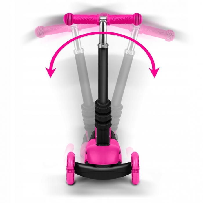 Trotineta 3 in 1 Ricokids Buggy Roz - imagine 3
