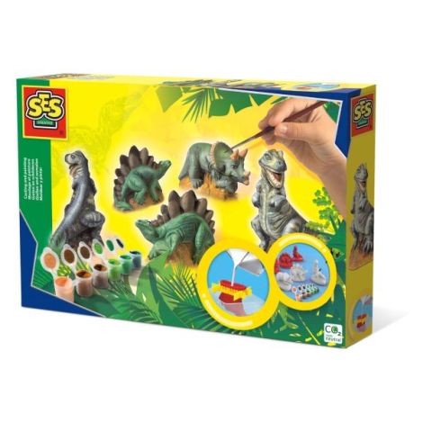 Set Creativ Dinozauri | Mulaj si Pictura Ses Creative