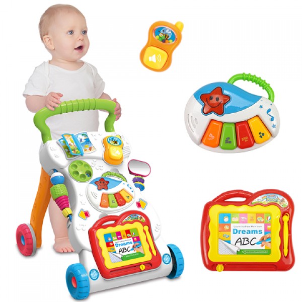 Antepremergator Moni Dreams Turquoise cu activitati - imagine 4