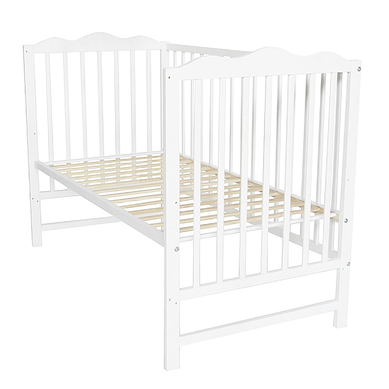 Patut E-kids Laura din lemn masiv 120x60 cm - imagine 2