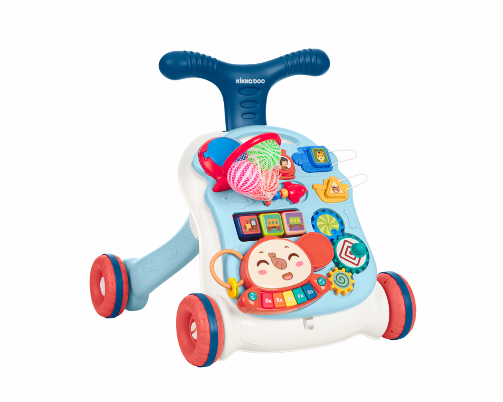 Antepremergator 3in1 KikkaBoo Play & Grow Albastru - imagine 8