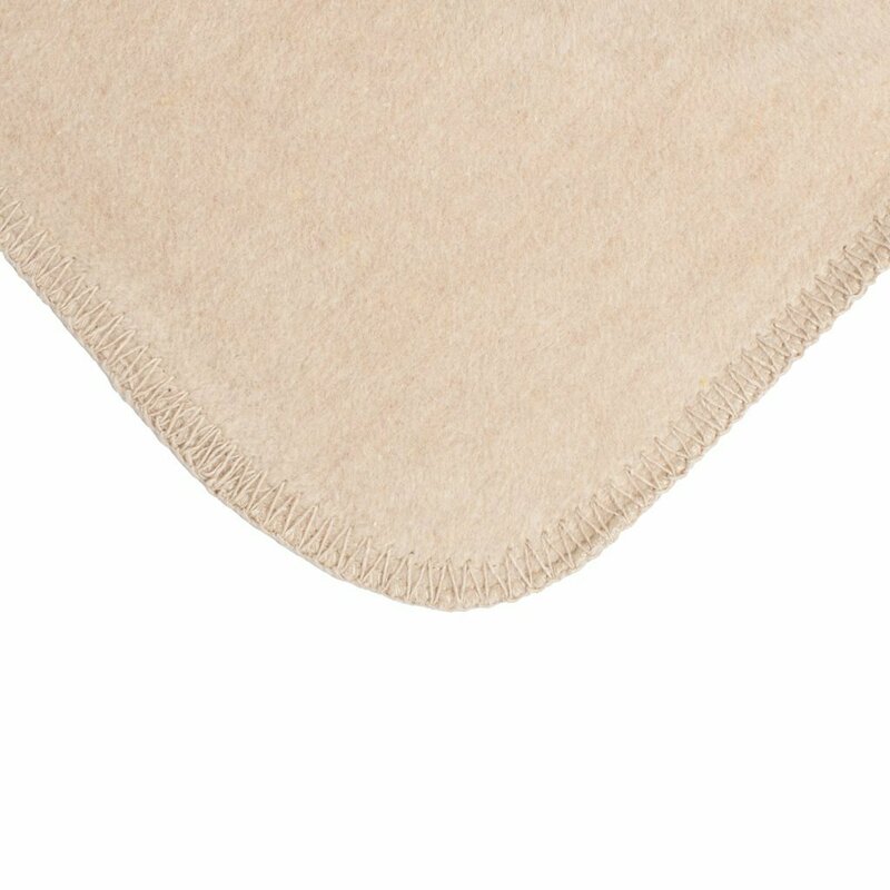Paturica New Baby Bumbac 75x100 cm, Moale, Beige