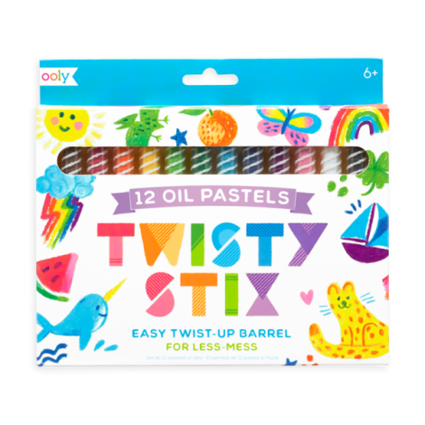 Ooly Twisty Stix: Creioane Ulei Curate