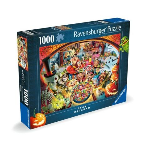 Puzzle Halloween 1000 piese Ravensburger - imagine 2