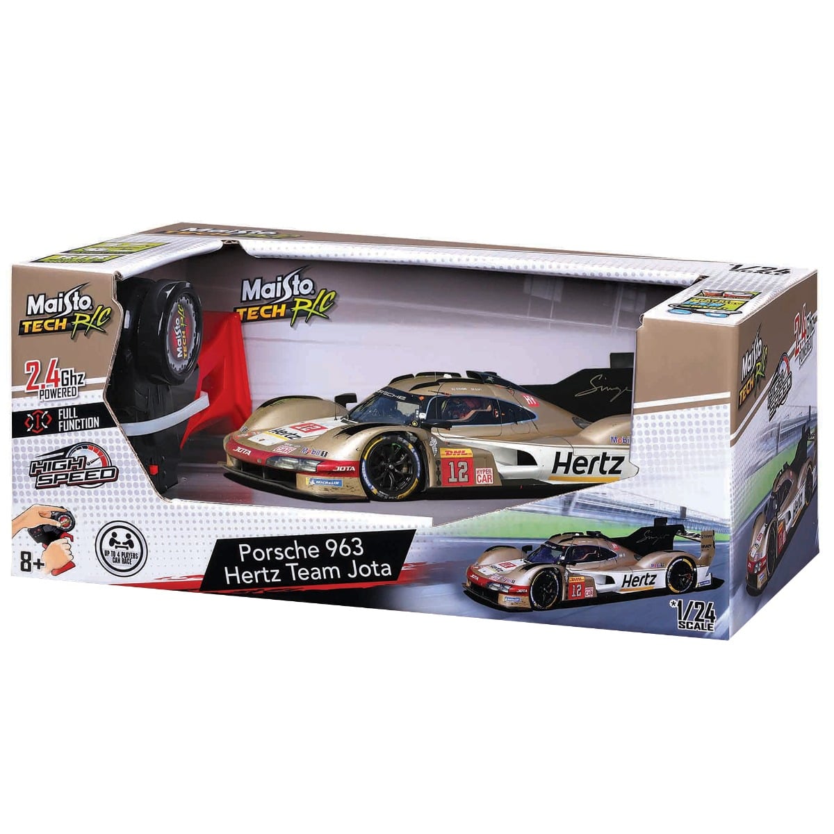 Maisto Porsche 963 RC 1:24 - Control 2.4GHz
