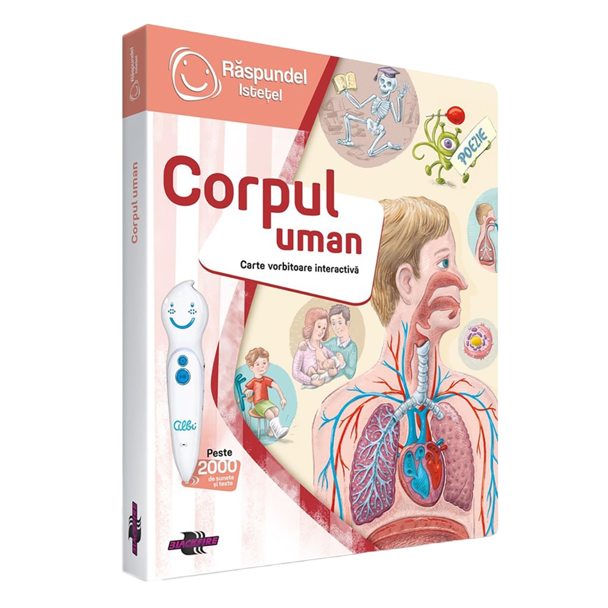 Carte Interactiva Corpul Uman - Raspundel Istetel