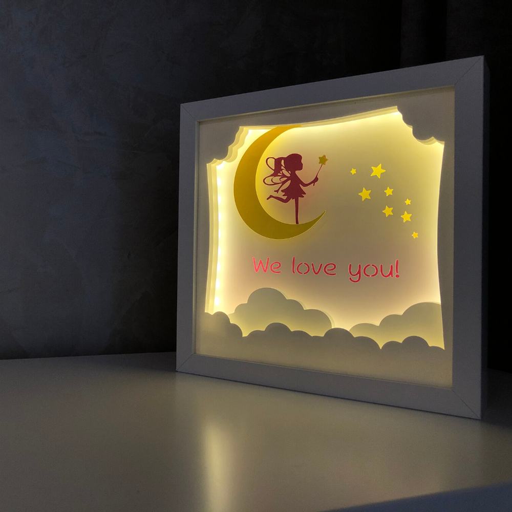 Tablou Luminos Fetita 026 Noorhandmadeatelier