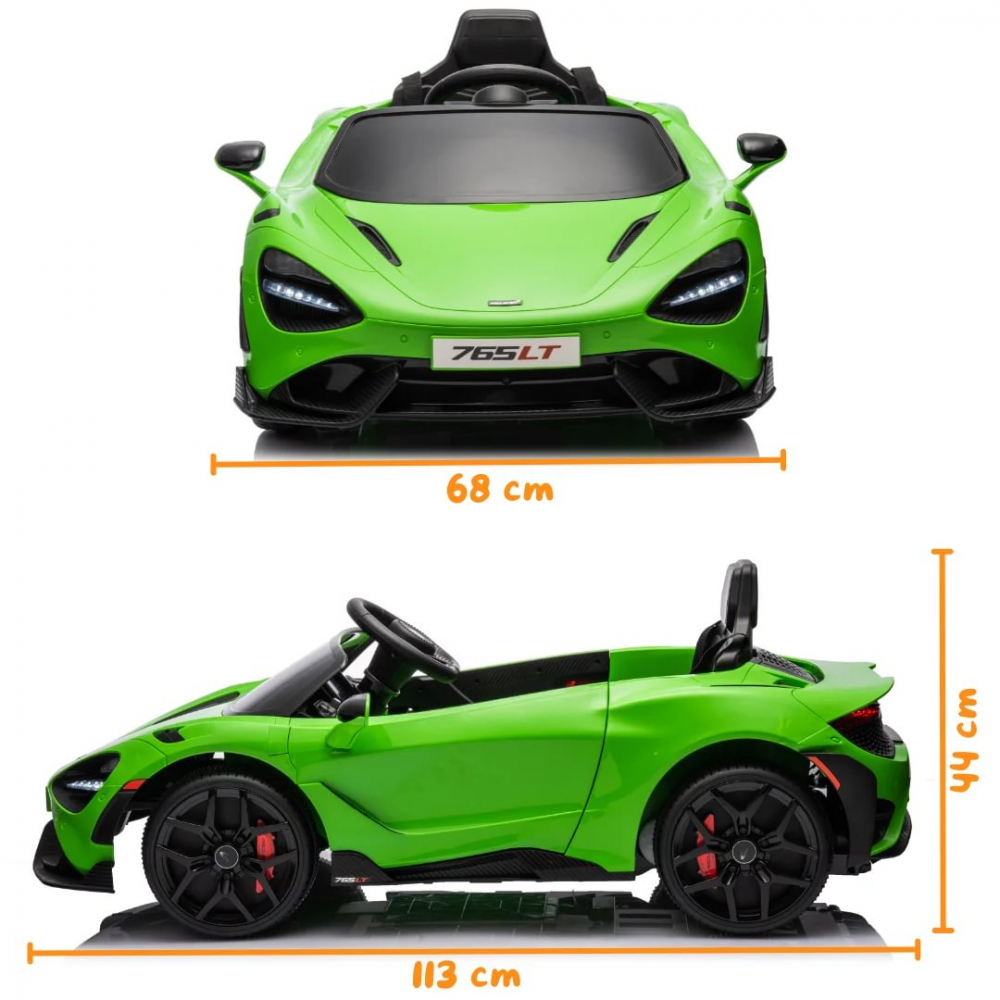 Masinuta electrica McLaren 12V Verde Piccolino - imagine 5