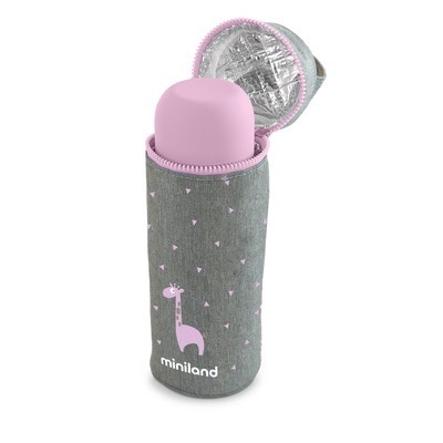 Geantă Izotermă Miniland Thermibag 350 ml, Roz - imagine 2