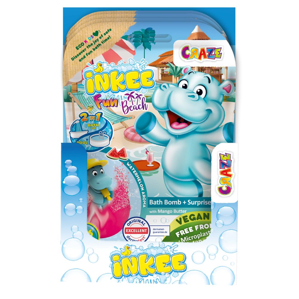Bila de baie Craze cu surpriza hipopotam Inkee - imagine 2