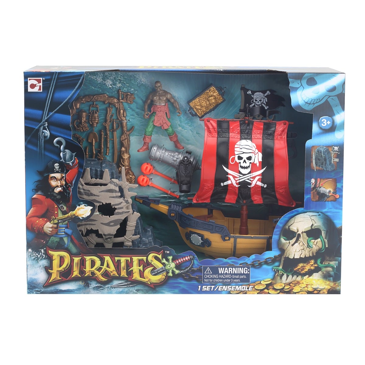 Set Corabie Pirați cu Accesorii | Pirates