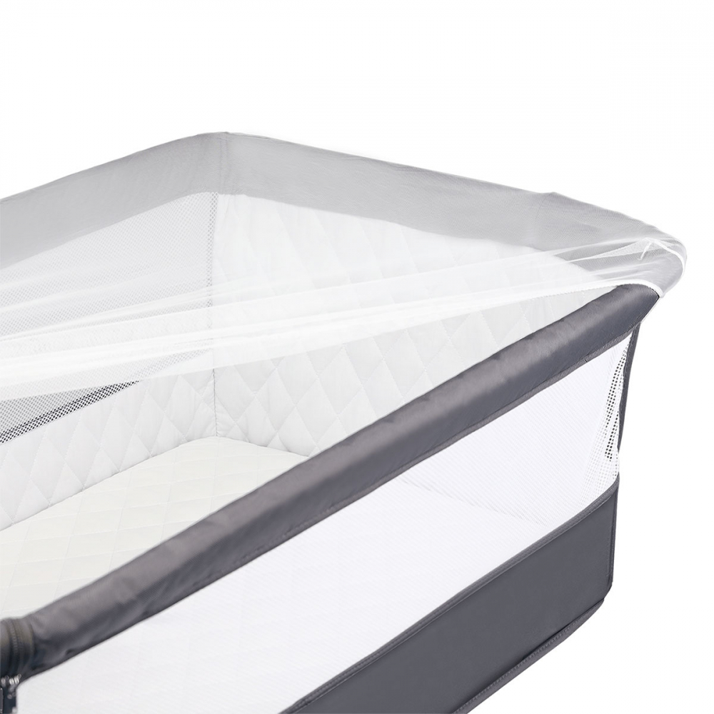 Patut Co-Sleeper Theo 2in1 Lionelo Dark Grey - imagine 3