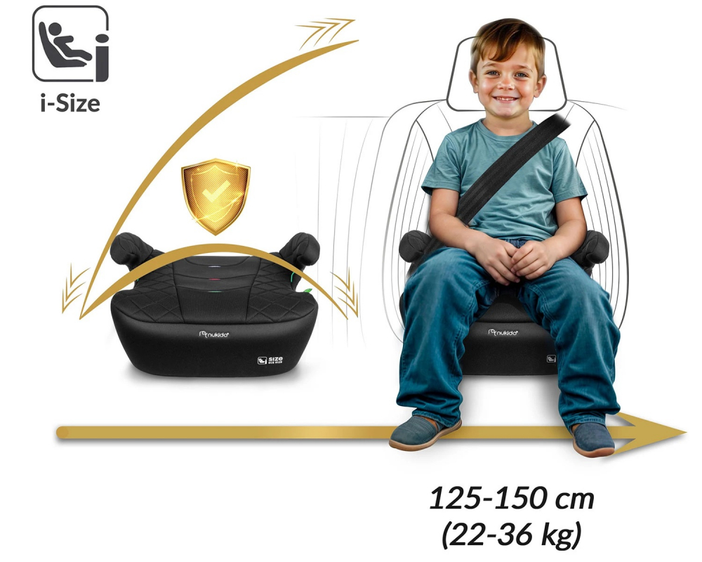 Nukido Louis Inaltator Auto ISOFIX 125-150cm