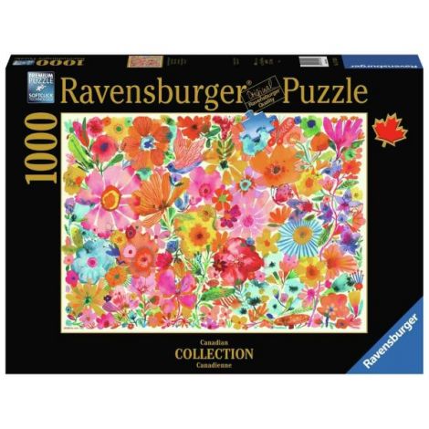 Puzzle 1000 Piese Flori Ravensburger | Hobby Relaxant - imagine 2