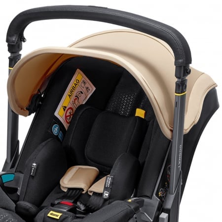 Scoica Auto Doona i Sahara Sand 2 in 1 i-Size - imagine 4