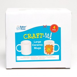 Set 4 Cani Portelan Decorat Baker Ross - imagine 4